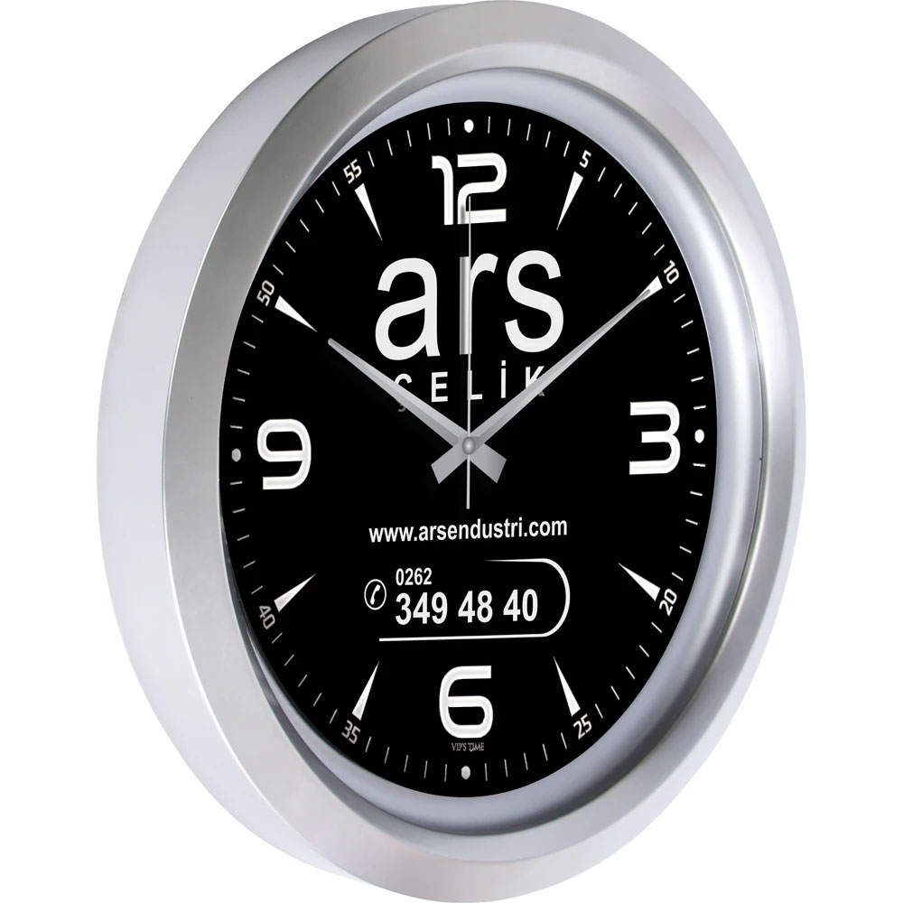 V30-743-G Metalize Duvar Saati